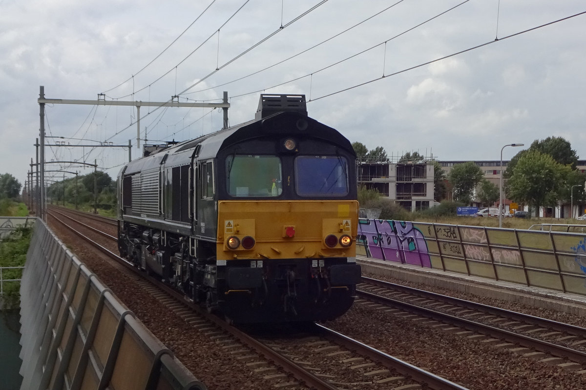 MRCE 653-01 durchfahrt am 16 Augustus 2019 Tilburg Reeshof.