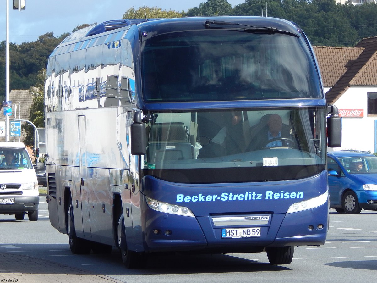 Neoplan Cityliner von Becker-Strelitz-Reisen aus Deutschland in Neubrandenburg.