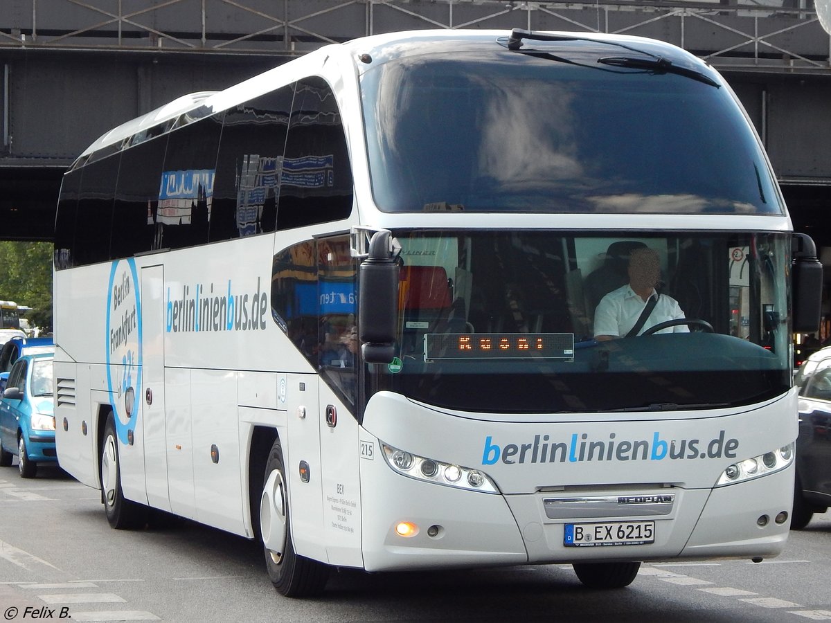 Neoplan Cityliner von BerlinLinienBus/BEX aus Deutschland in Berlin. 