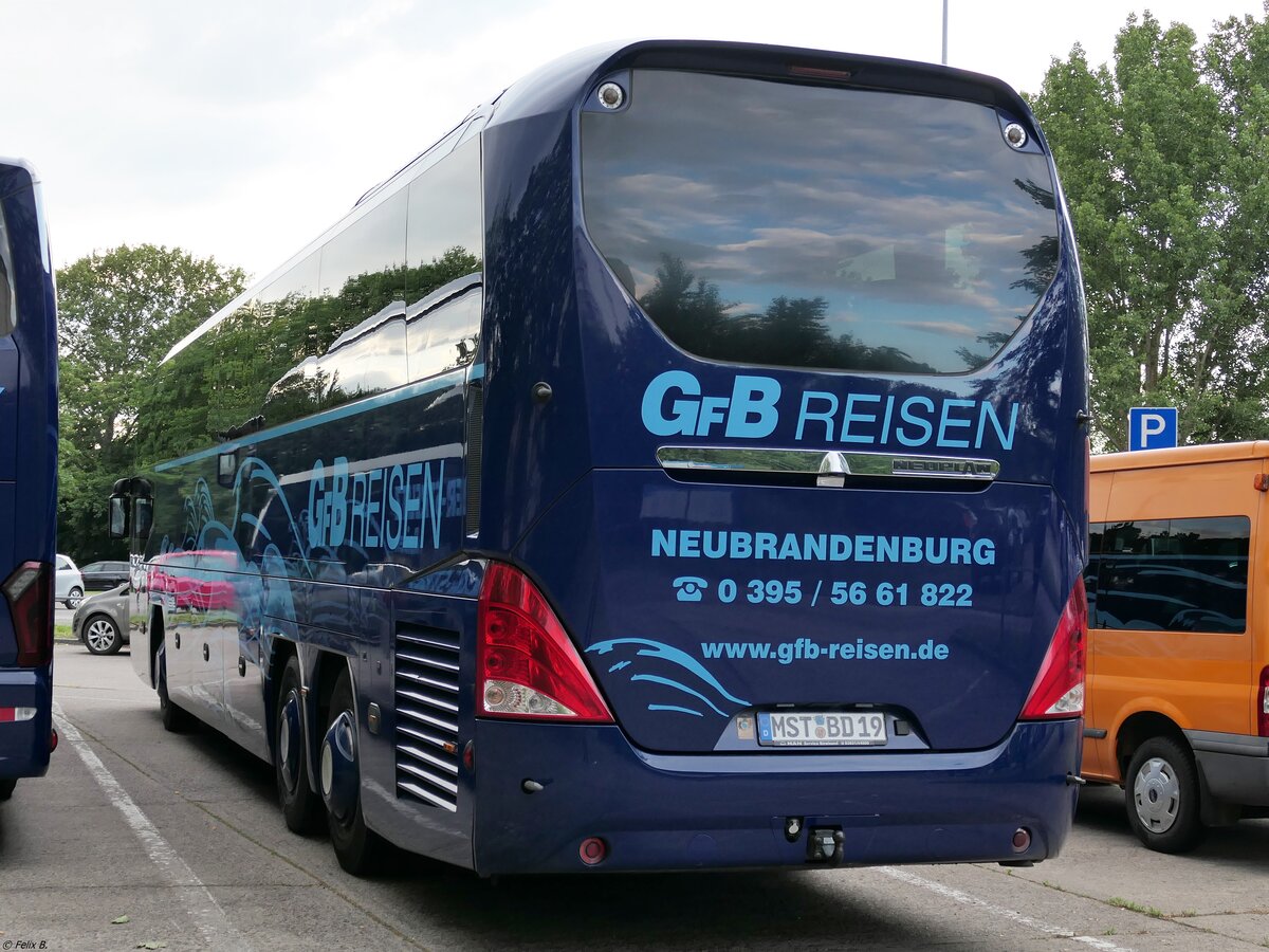 Neoplan Cityliner von GFB-Reisen aus Deutschland in Neubrandenburg. 