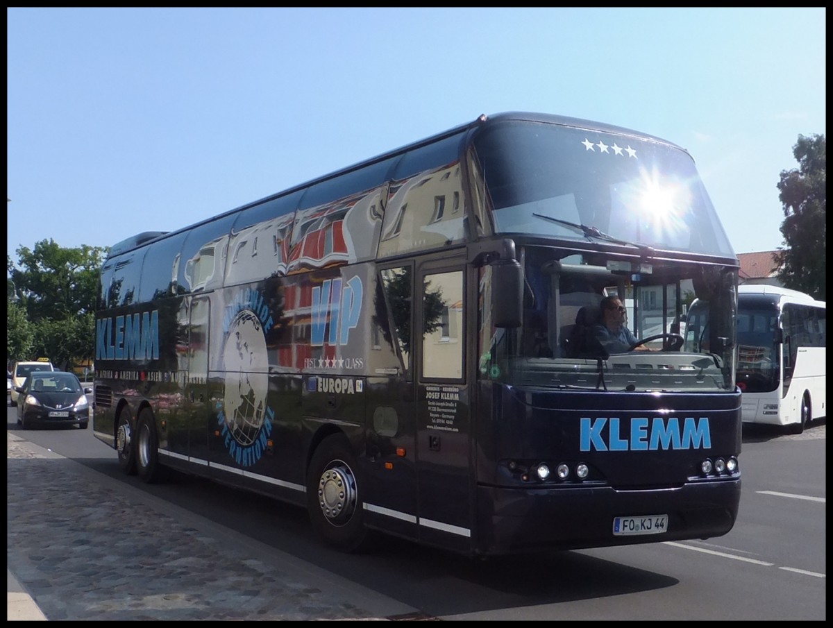 Neoplan Cityliner von Klemm aus Deutschland in Binz.