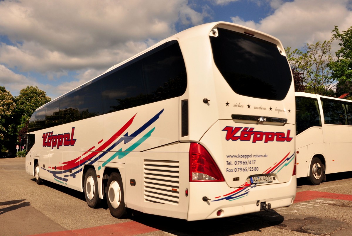 Neoplan Cityliner von Kppel Reisen aus Deutschland im Mai 2014 in Krems.