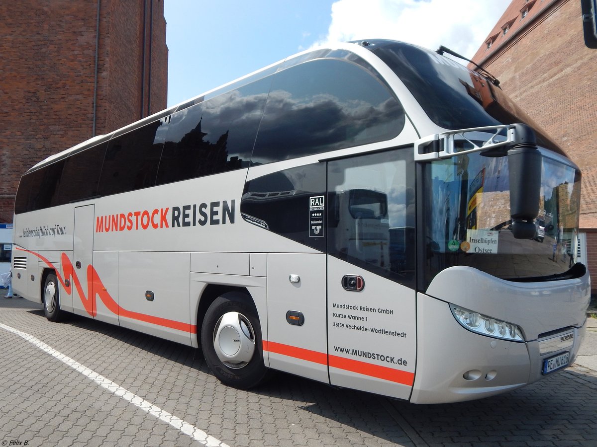 Neoplan Cityliner von Mundstock aus Deutschland in Stralsund.