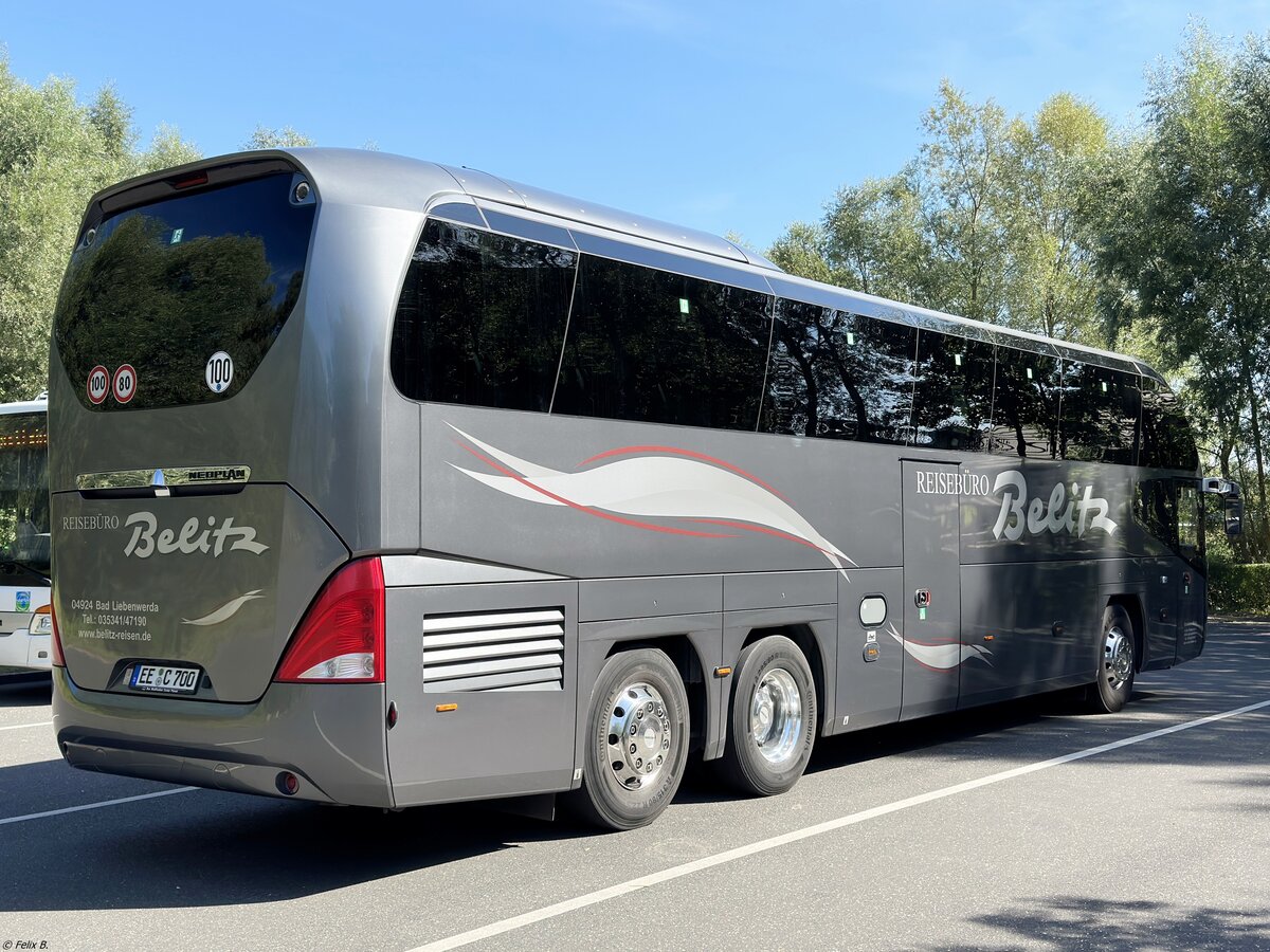 Neoplan Cityliner vom Reisebüro Belitz aus Deutschland in Plau am See.