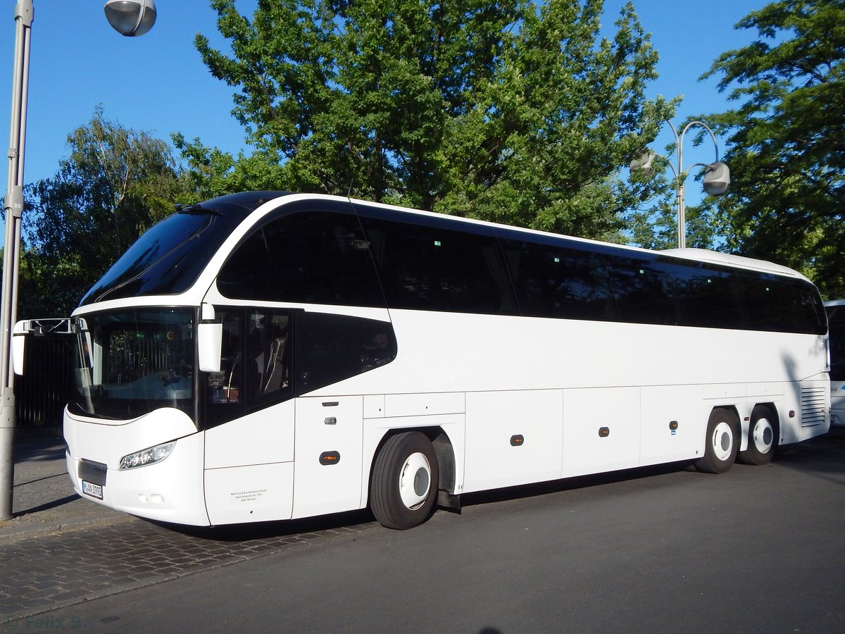 Neoplan Cityliner Vorführwagen in Berlin.