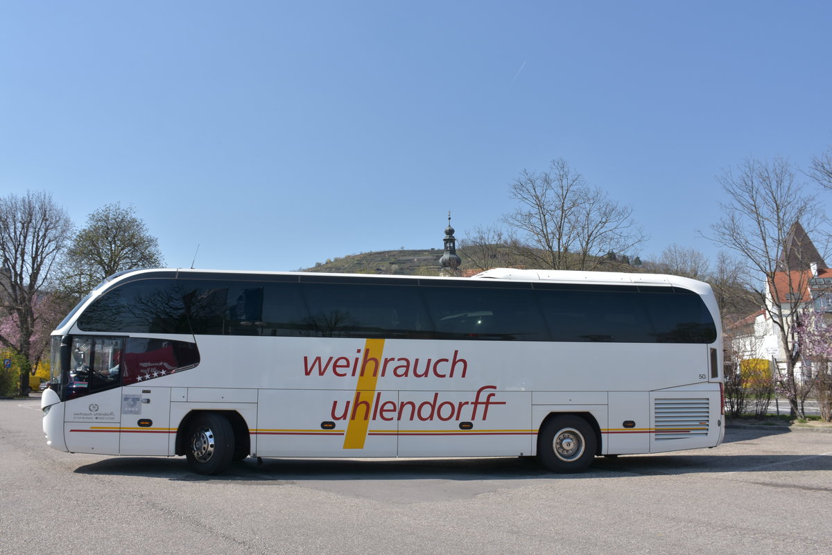 Neoplan Cityliner von Weihrauch Ulendorff Reisen aus der BRD in Krems.