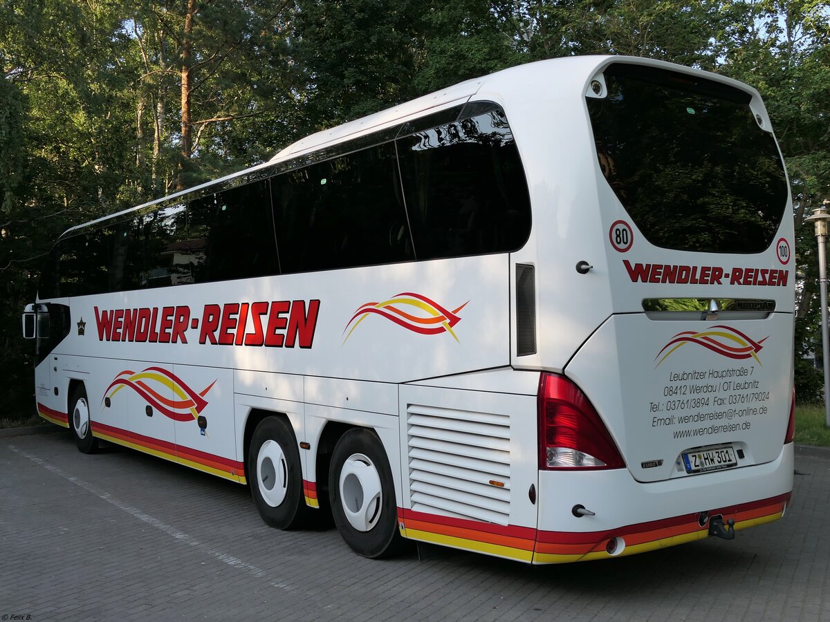 Neoplan Cityliner von Wendler-Reisen aus Deutschland in Binz.