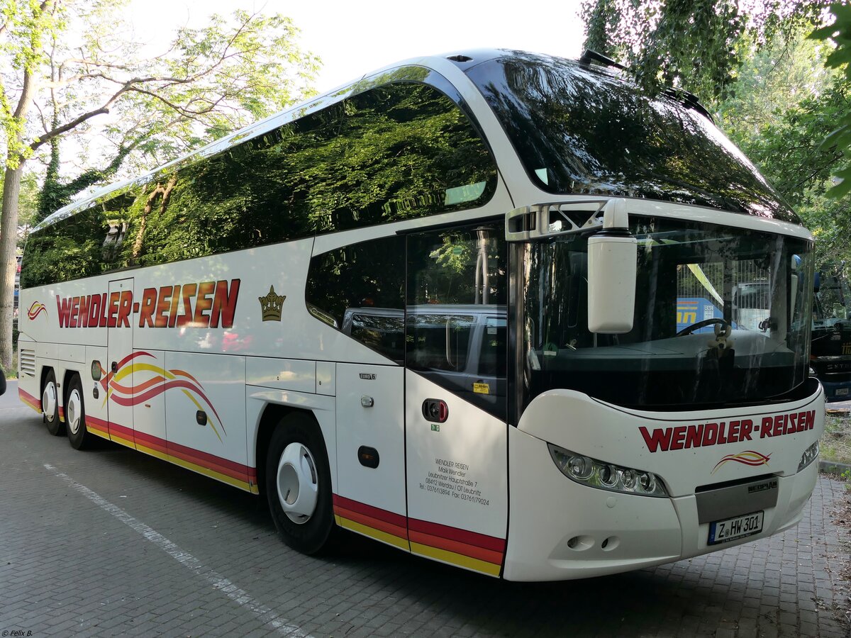 Neoplan Cityliner von Wendler-Reisen aus Deutschland in Binz.