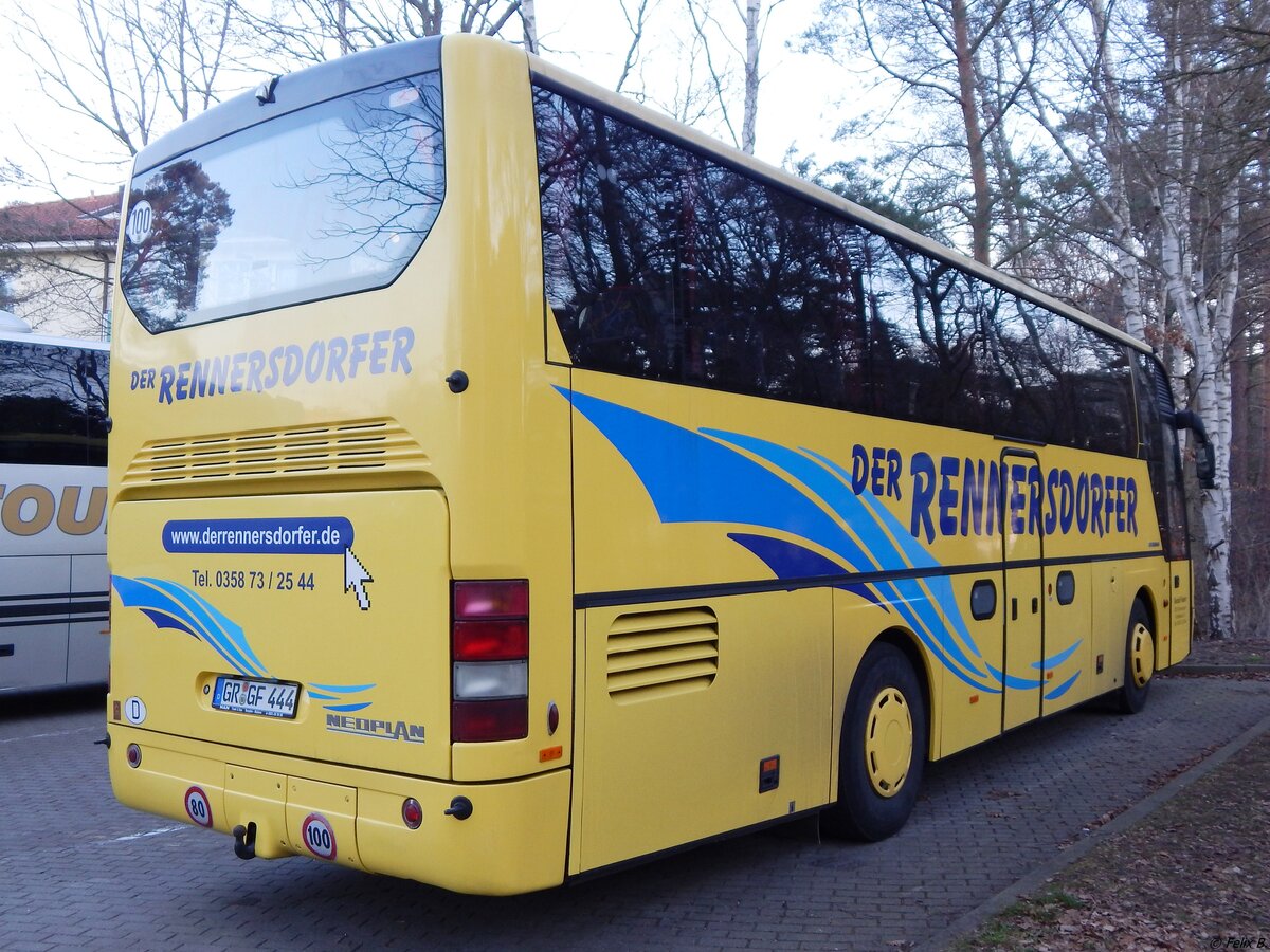 Neoplan Euroliner von Der Rennersdorfer aus Deutschland in Binz.
