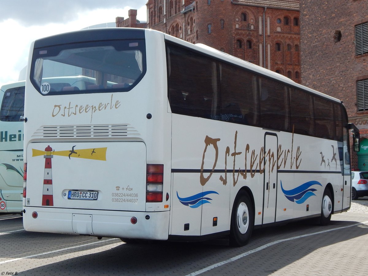 Neoplan Euroliner von Ostseeperle aus Deutschland in Stralsund.