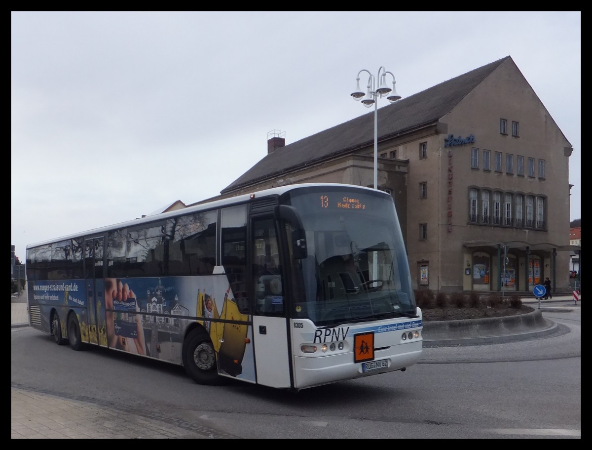 Neoplan Euroliner der RPNV in Sassnitz.