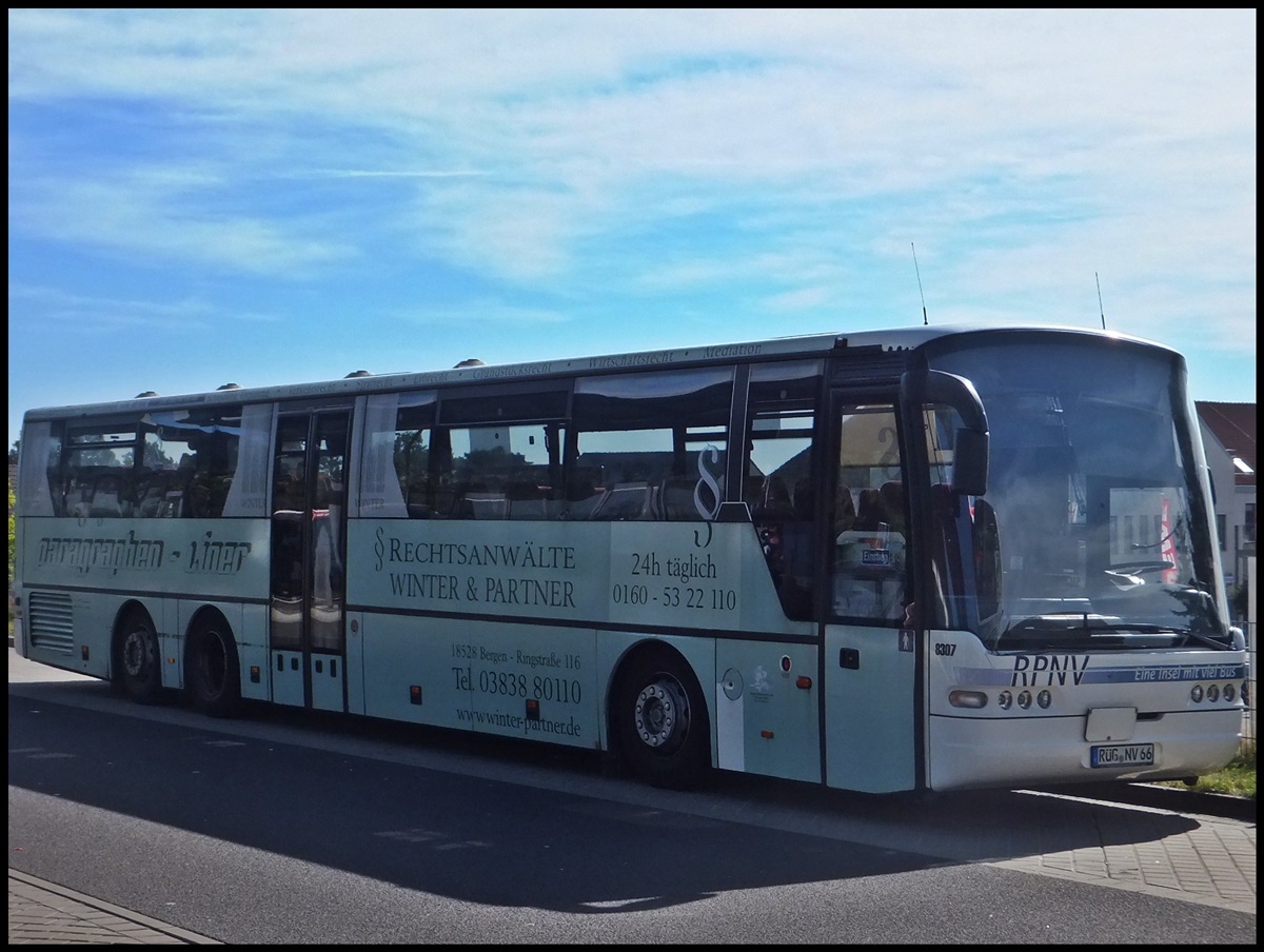 Neoplan Euroliner der RPNV in Sassnitz.