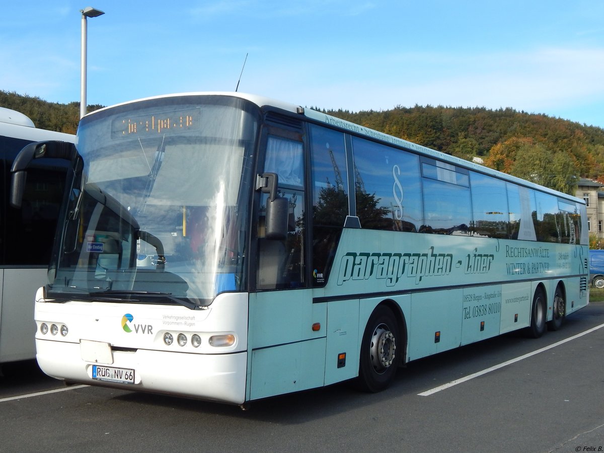 Neoplan Euroliner der VVR in Sasnitz.