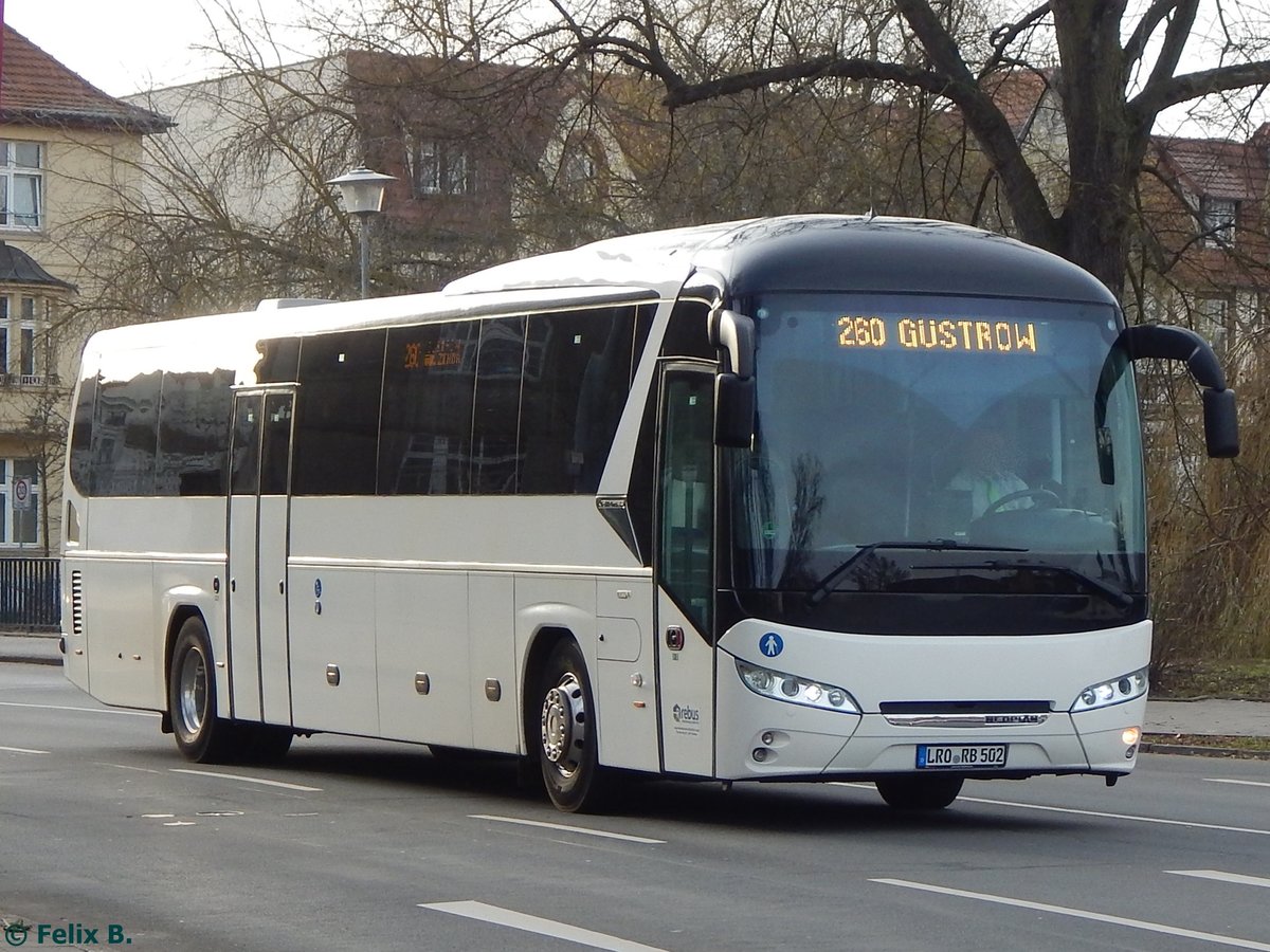 Neoplan Jetliner von Regionalbus Rostock in Güstrow.