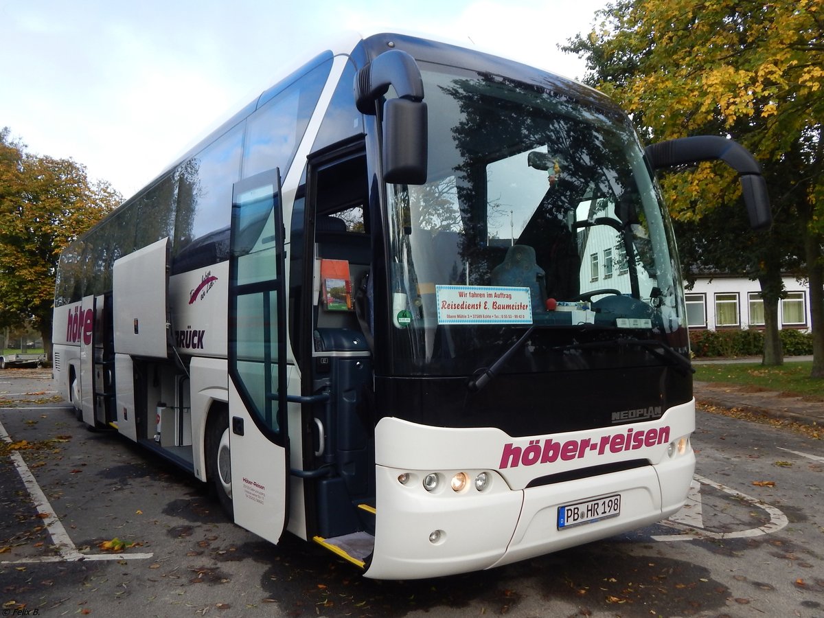 Neoplan Tourliner von Höber-Reisen aus Deutschland in Friedrichstadt.