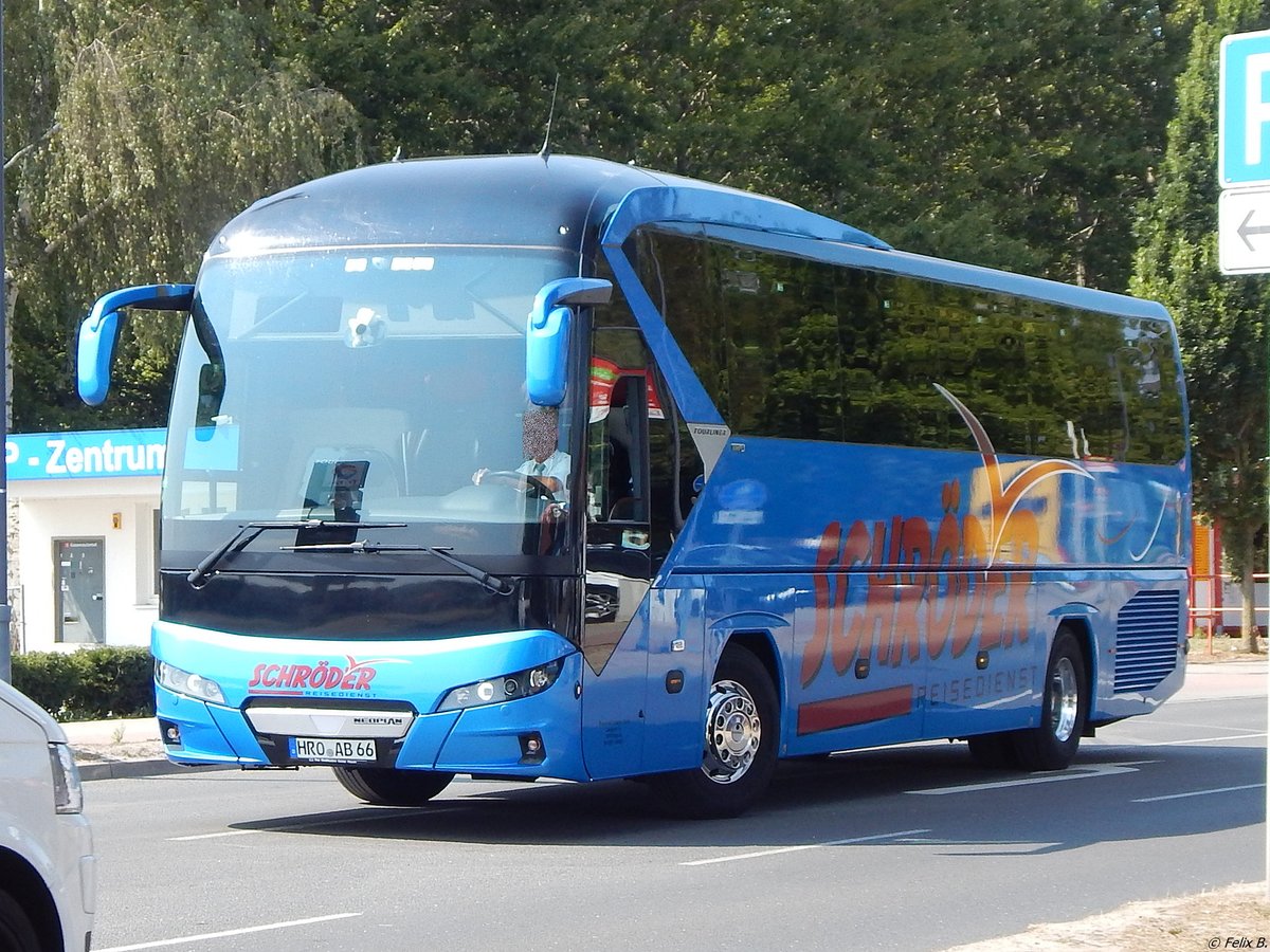 Neoplan Tourliner von Schröder aus Deutschland in Binz.