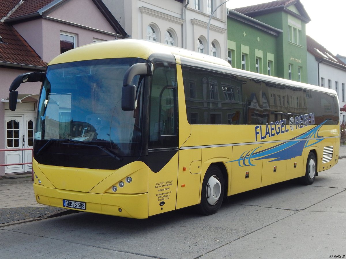 Neoplan Trendliner von Flaegel Reisen aus Deutschland in Neubrandenburg.