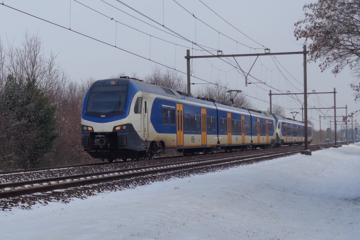 NS 2203 passiert am 27 Jänner 2019 Wijchen.