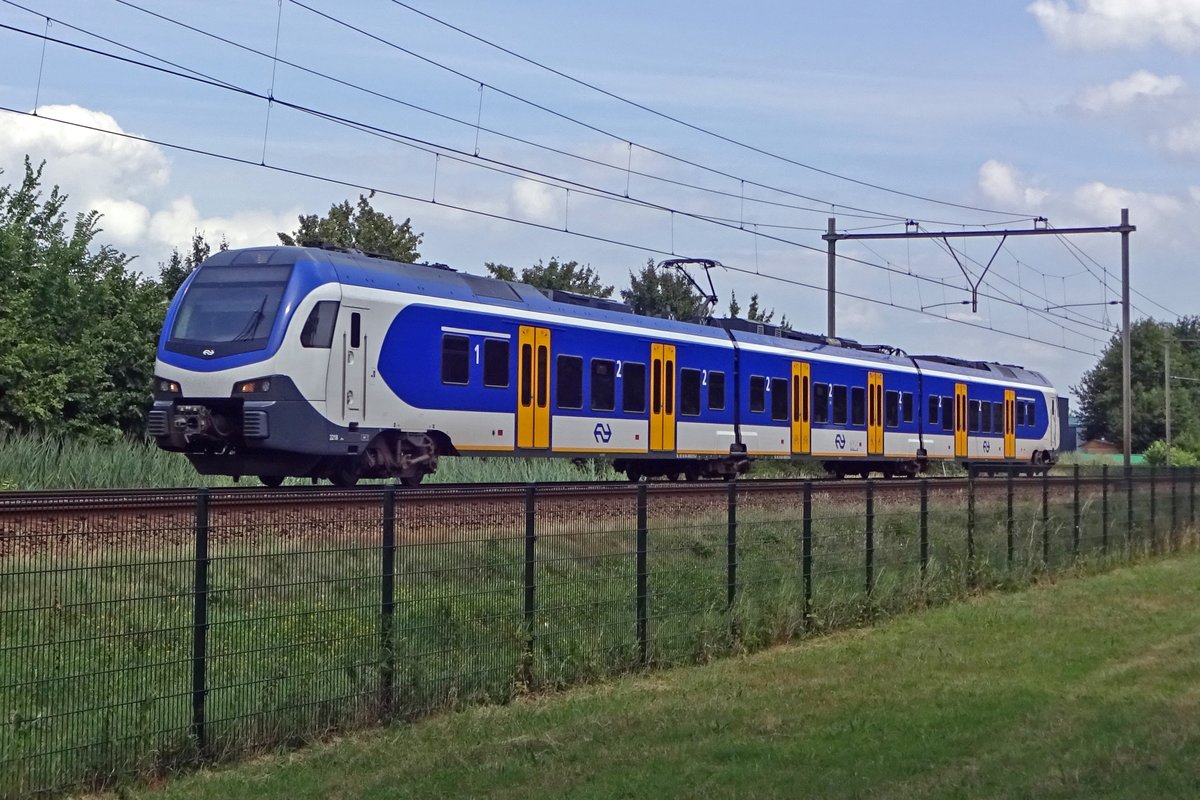 NS 2218 passiert am 21 Juli 2019 Alverna.