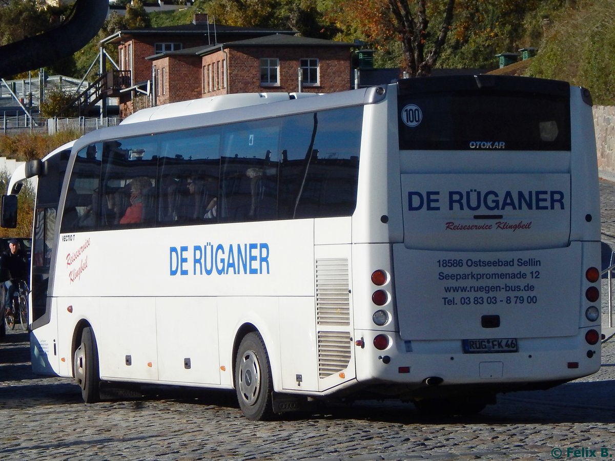 Otokar Vectio T von De Rüganer aus Deutschland im Stadthafen Sassnitz.