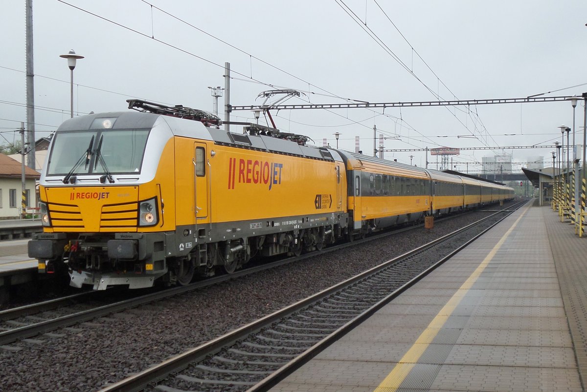 RegioJet 193 226 steht am 26 Mai 2015 in Ostrava-Svinov.