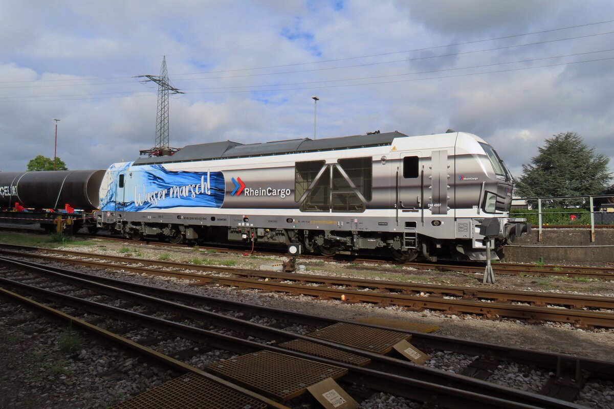 RheinCargo 248 063 steht am 21 September 2025 in Neuss Am Kaiser, wo Rheincargo ein Offener Tor Tag organisierte.