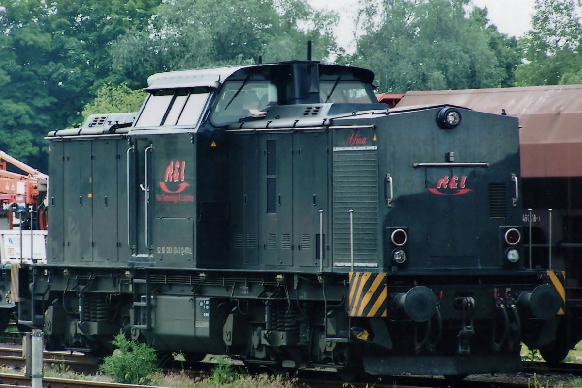 R&T 203 124 durchfahrt am 29 Mai 2008 Bruchsal. 