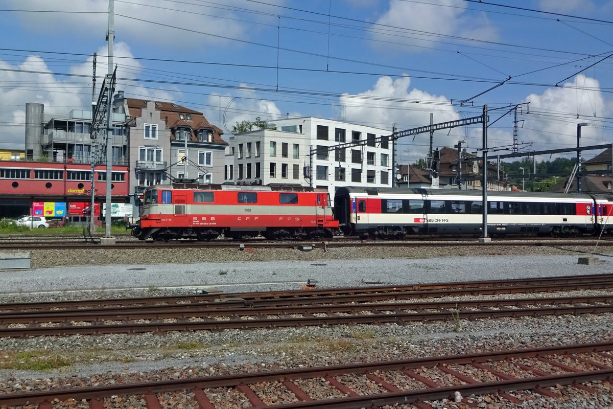 SBB 11108 verlässt am 25 Mai 2019 Brugg AG.