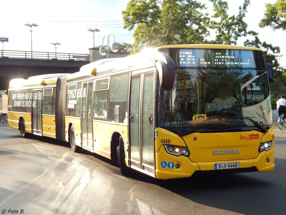 Scania Citywide der BVG in Berlin.