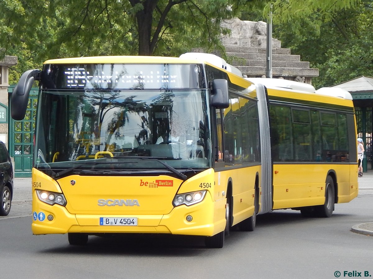 Scania CityWide der BVG in Berlin.