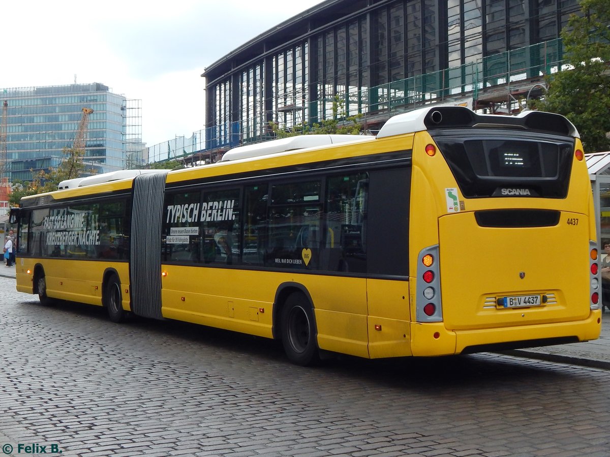 Scania CityWide der BVG in Berlin.