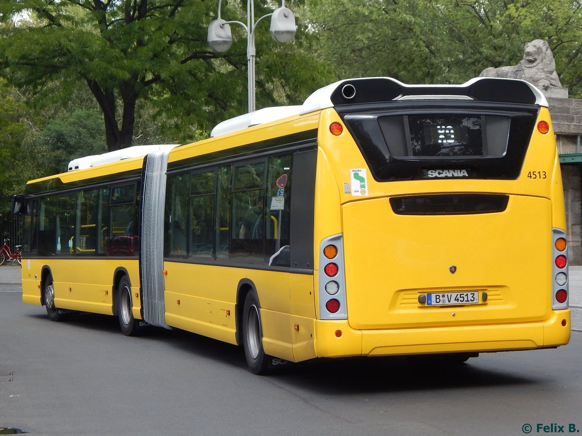 Scania CityWide der BVG in Berlin.