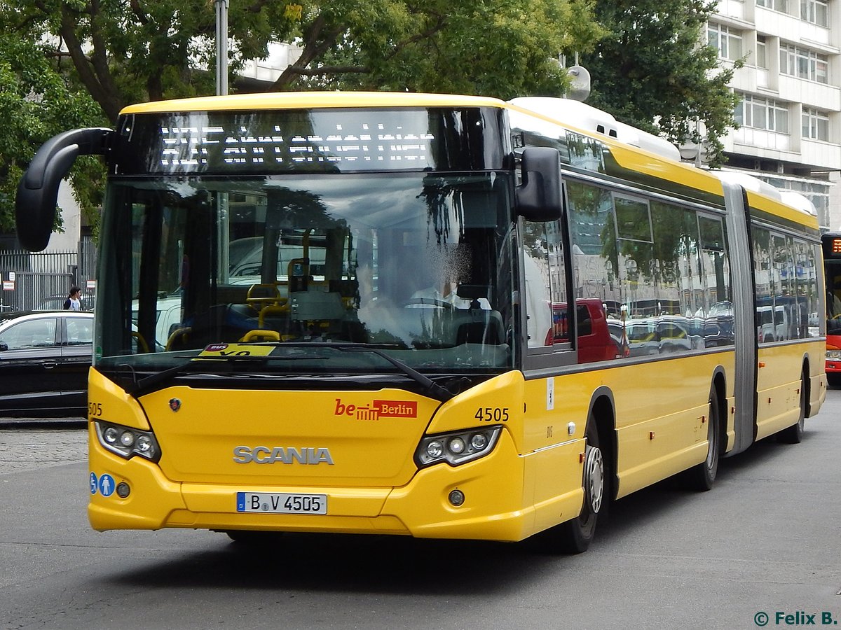 Scania CityWide der BVG in Berlin.