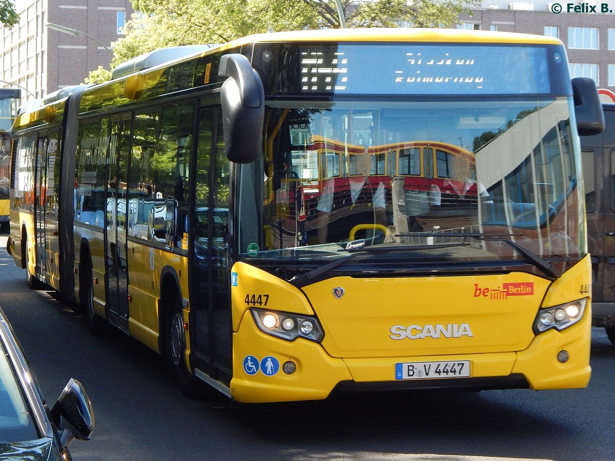 Scania Citywide der BVG in Berlin.