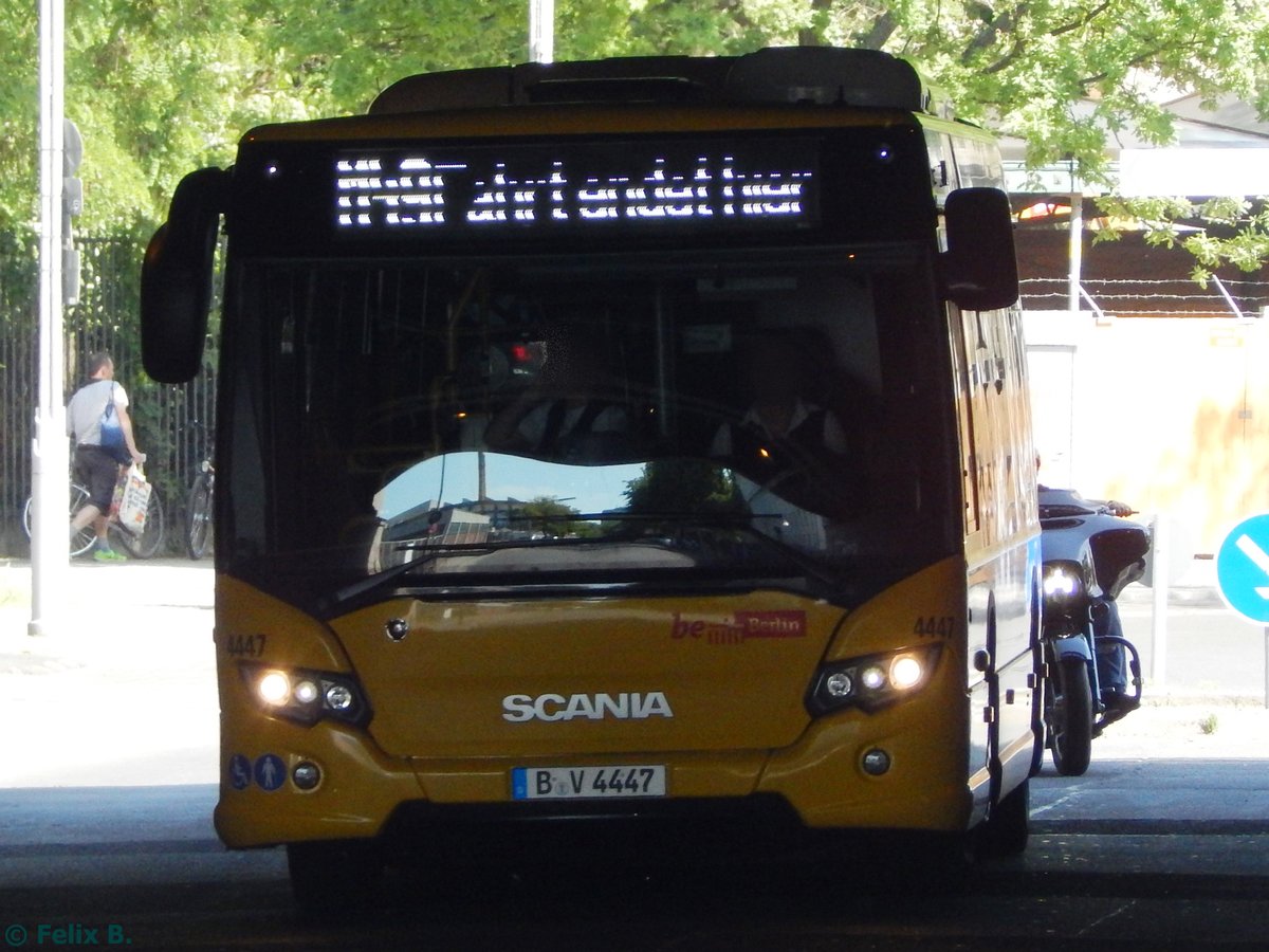 Scania Citywide der BVG in Berlin.