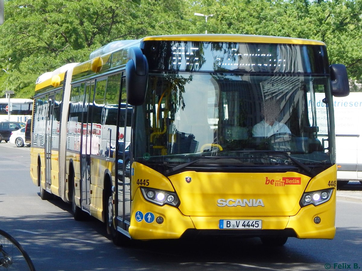 Scania Citywide der BVG in Berlin.