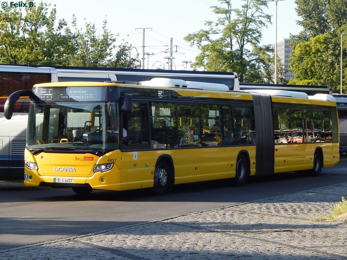 Scania Citywide der BVG in Berlin.