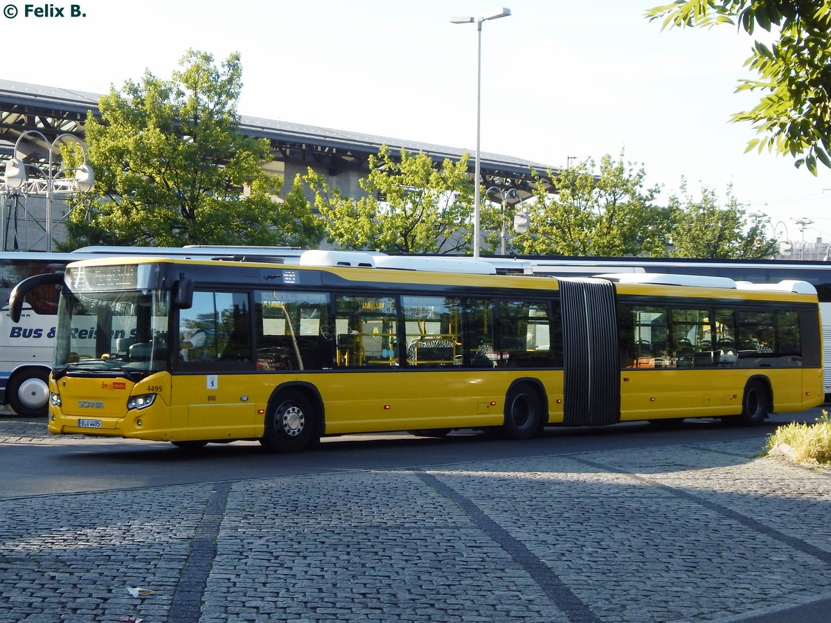 Scania Citywide der BVG in Berlin.