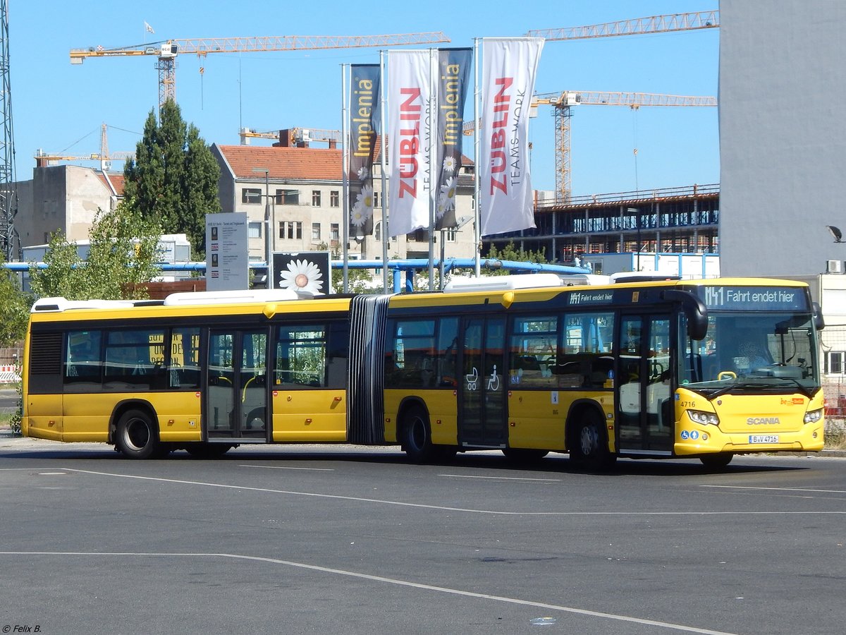 Scania Citywide der BVG in Berlin.