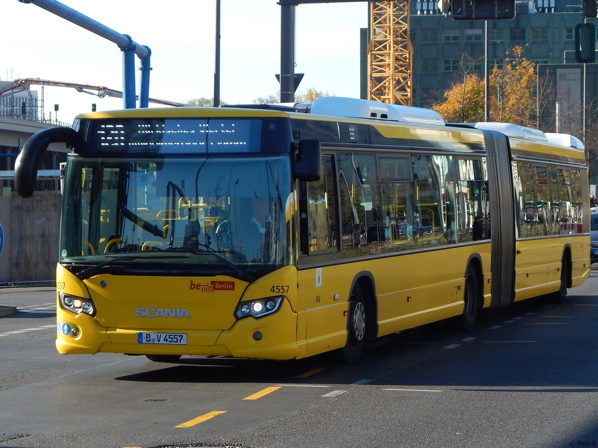 Scania Citywide der BVG in Berlin.