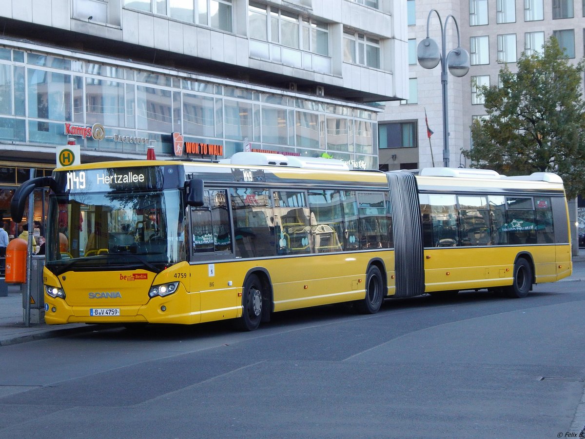 Scania Citywide der BVG in Berlin.