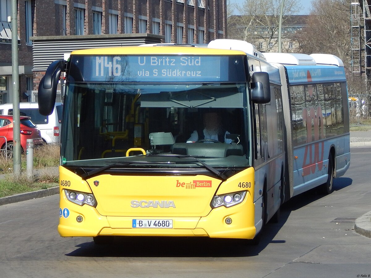 Scania Citywide der BVG in Berlin.