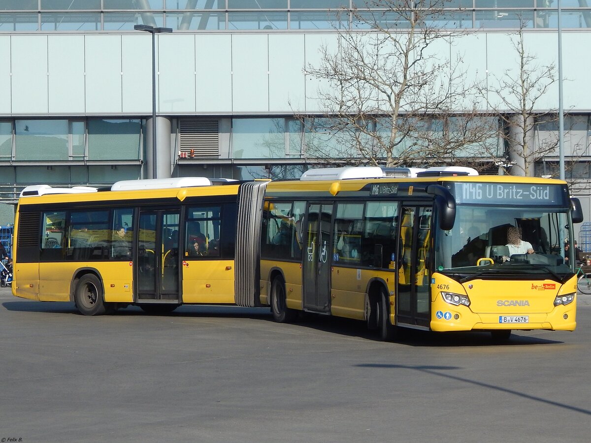 Scania Citywide der BVG in Berlin.