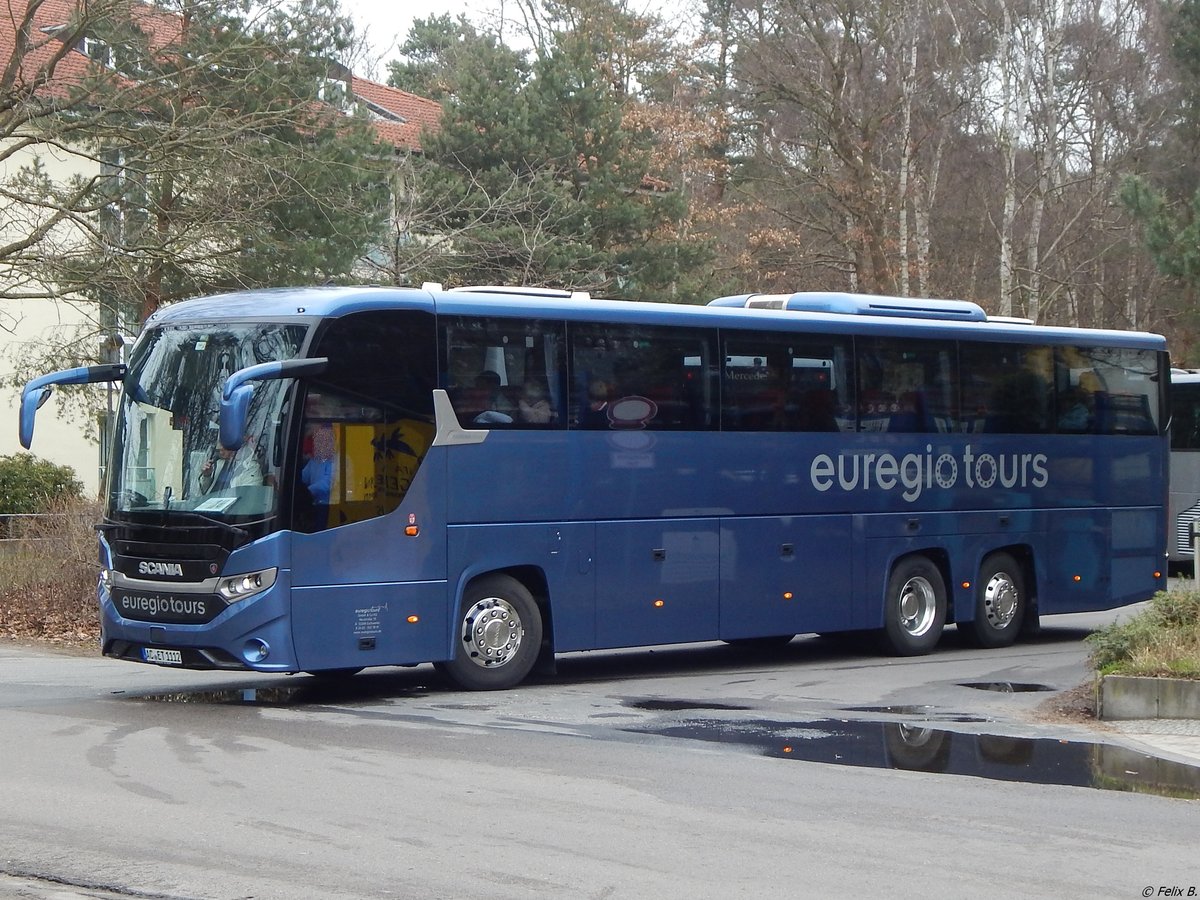 Scania InterLink von Euregio Tours aus Deutschland in Binz.