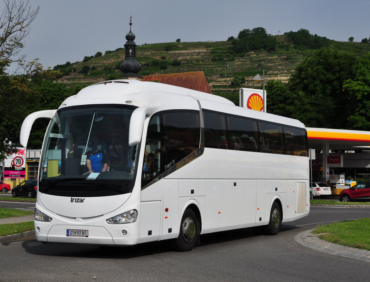 Scania Irizar aus Niedersterreich in Krems.