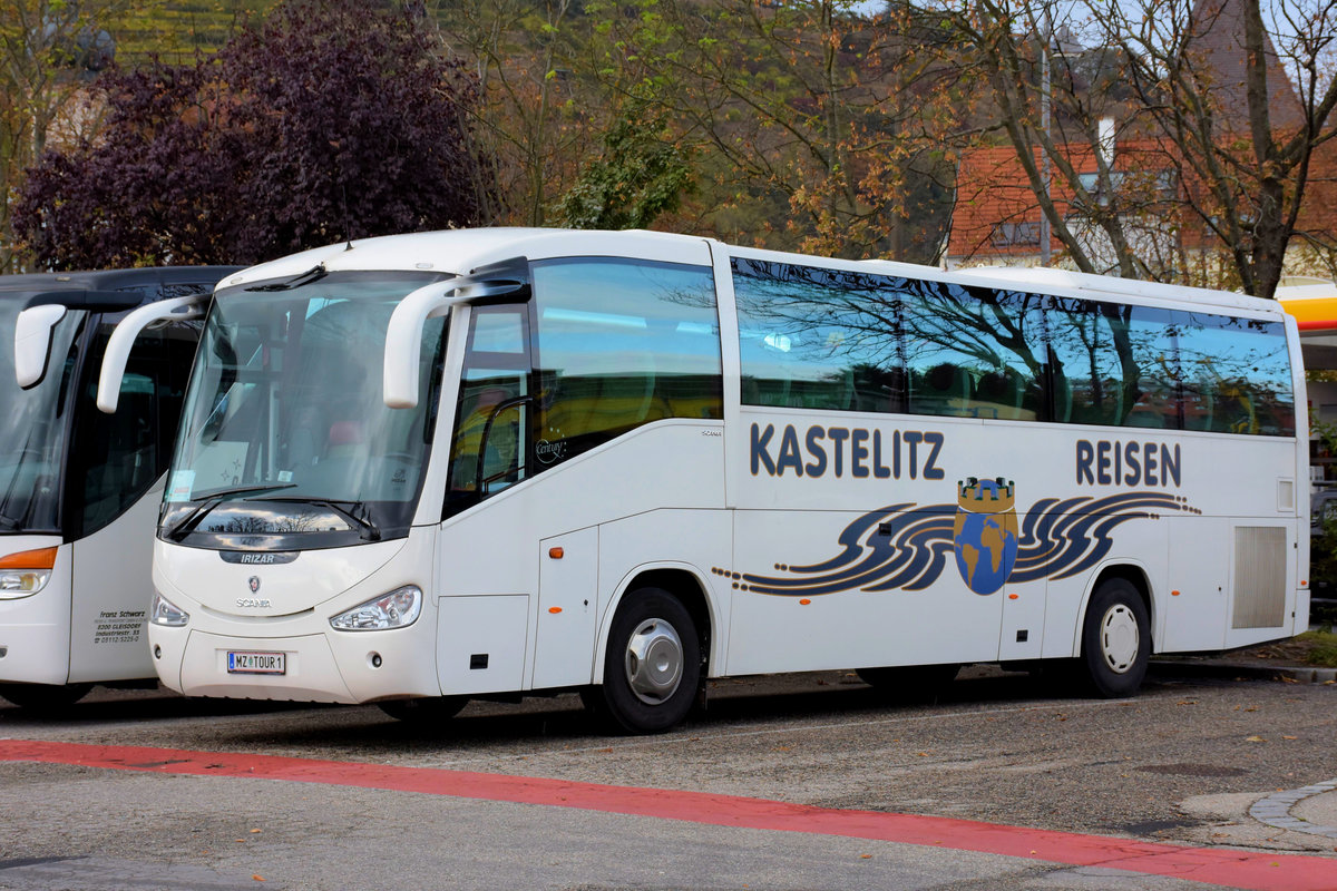 Scania Irizar von Kastelitz Reisen aus sterreich in Krems.