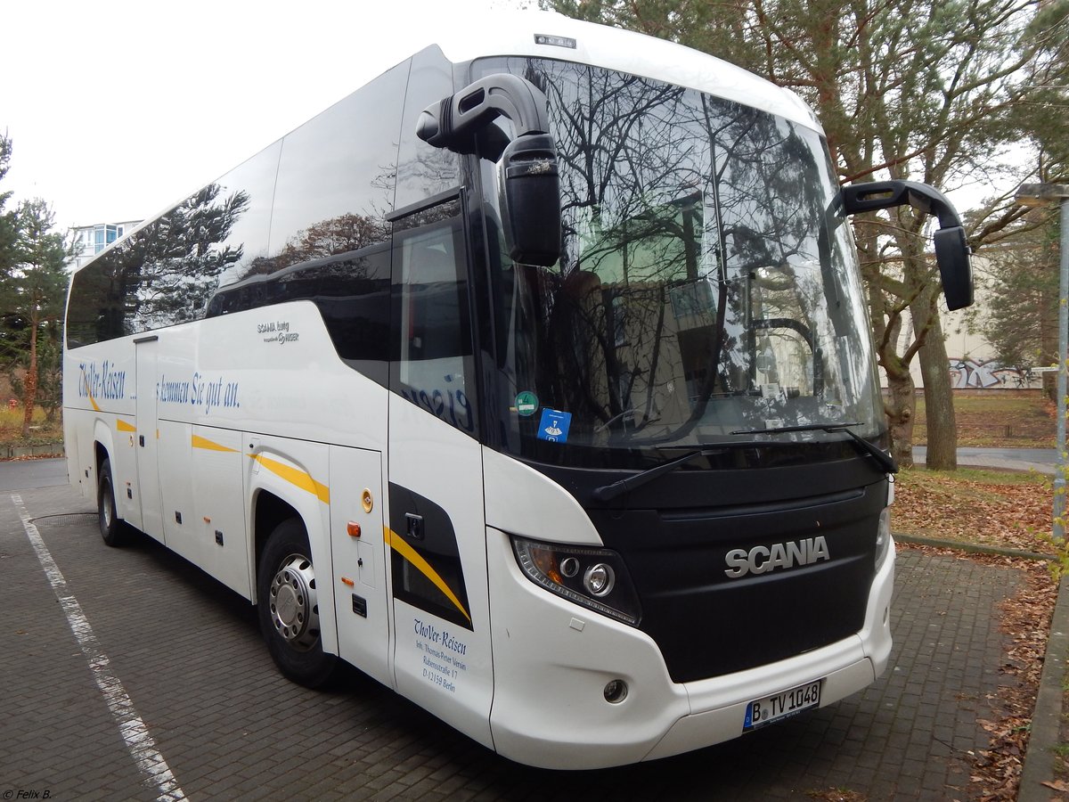 Scania Touring von Thover Reisen aus Deutschland in Binz.