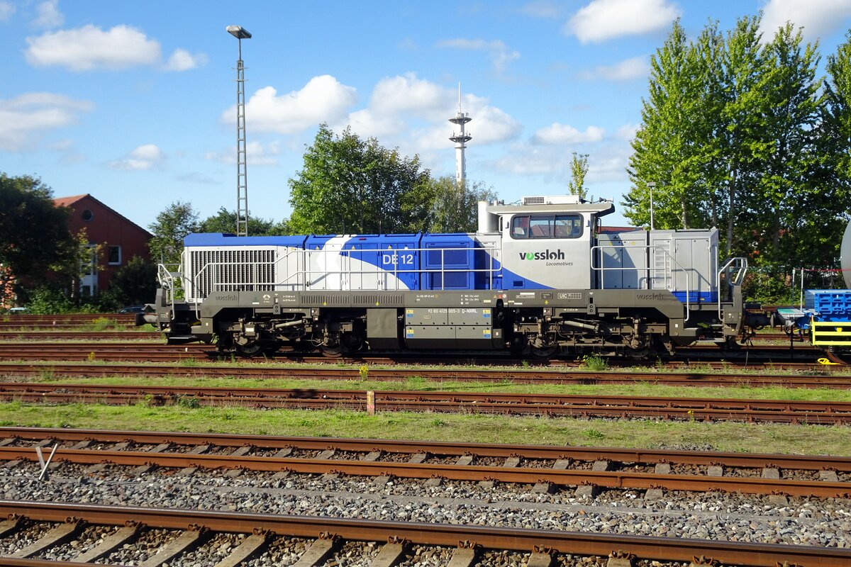 Seitenblick auf NXRL 4125 005 in Niebll, 20 September 2022.