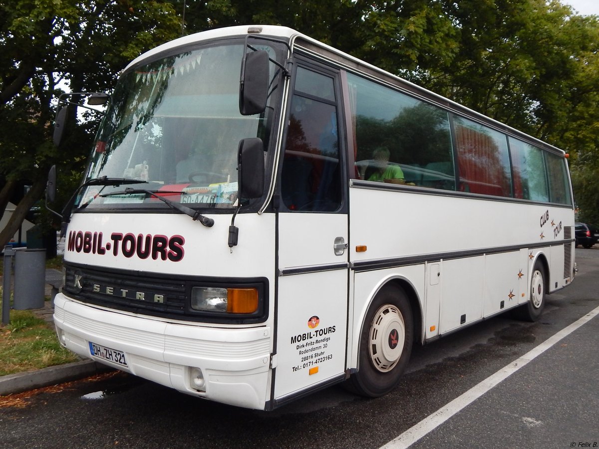 Setra 210 H von Mobil-Tours aus Deutschland in Stralsund.