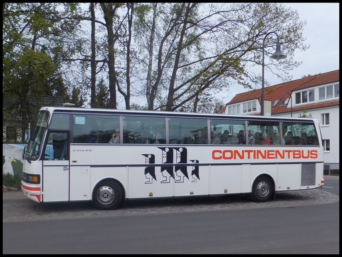 Setra 215 HD von Busreisen R. Labudda aus Deutschland in Binz.